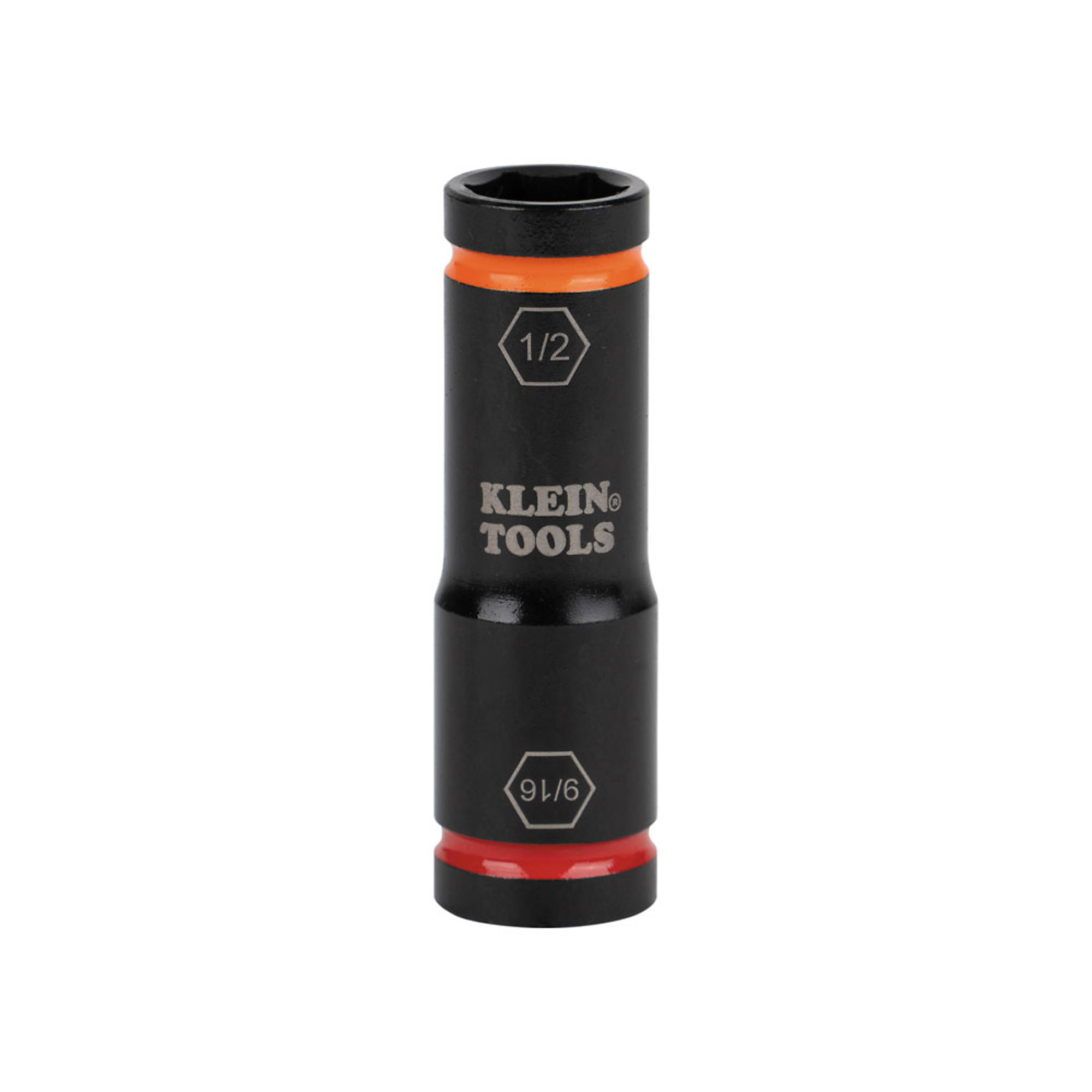 Klein Tools, Flip Impact Socket, 9/16 and 1/2in., Pieces (qty.) 1 Model# 66076